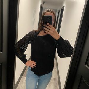 Free People lace top